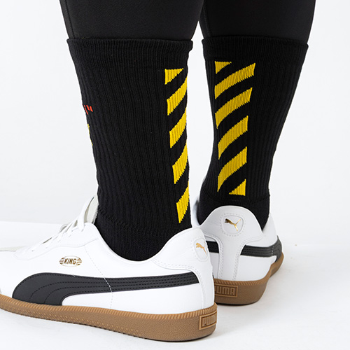 24-25 ACミラン×Off-White 4th グラフィッククルーソックス
