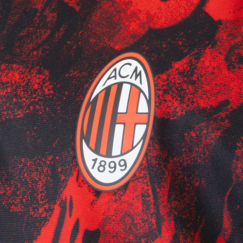 25-26 ACミラン プレマッチ 1/4 ジップトップ