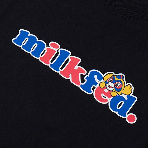 2023 FC東京 MILKFED.コラボTシャツ ポップロゴ BLK