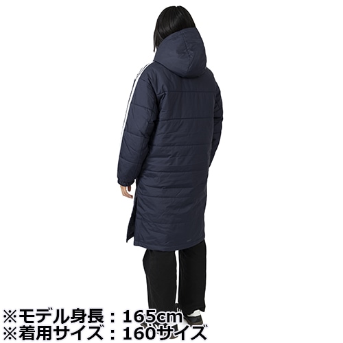 キッズ MUST HAVES スリーストライプス ボア ロングコート