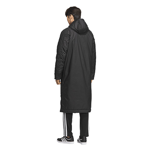 MH スリーストライプ ロングボアコート