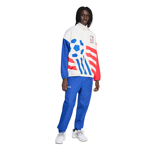 Graphic Woven Track Top