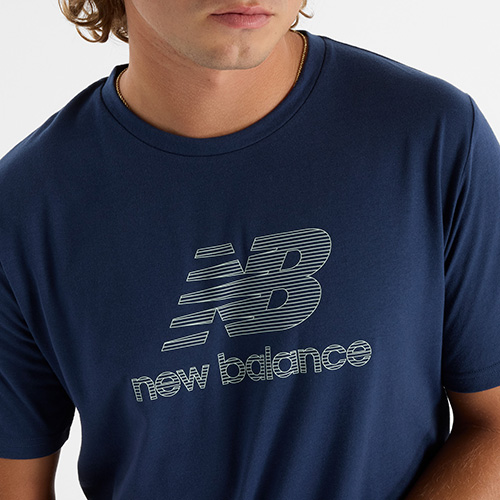 ヘザーテック ロゴショートスリーブTシャツ