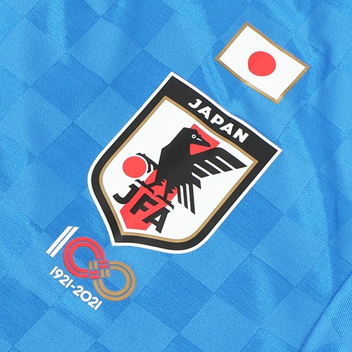 JFA 100周年記念プレーヤーズTシャツ&マスクセット柴崎 Lサイズ