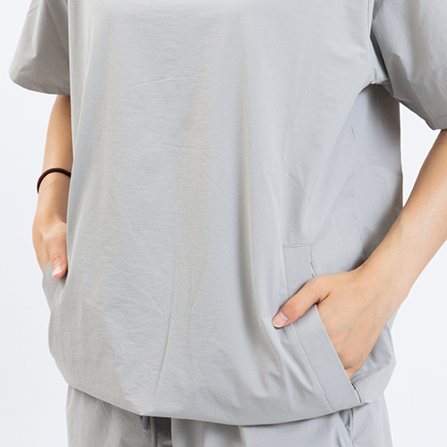 パリSG ストレッチ ウーブン 半袖Tシャツ