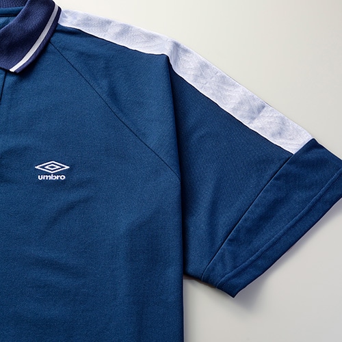 AWAY DAYS フィールテック衿付きワイドプラクティスシャツ