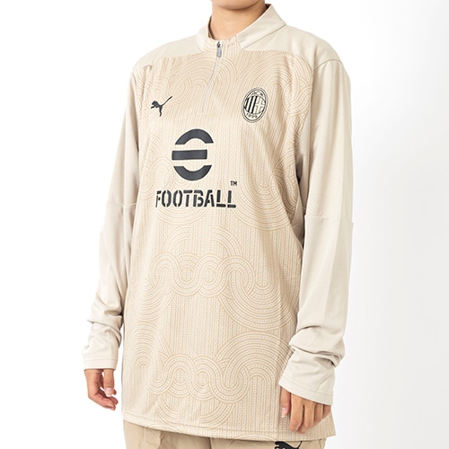24-25 ACミラン プレマッチ1/4ジップトップ