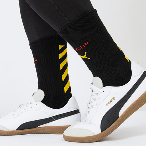 24-25 ACミラン×Off-White 4th グラフィッククルーソックス