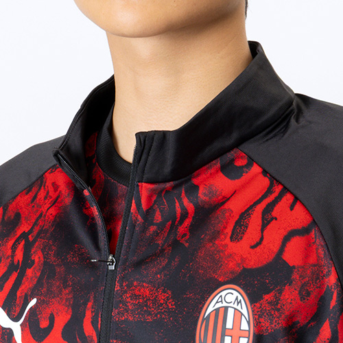 25-26 ACミラン プレマッチ 1/4 ジップトップ