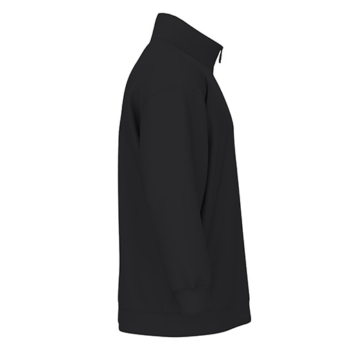 ダブルニットクォータージッププルオーバー 裏起毛