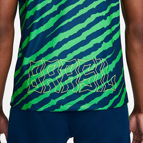 2022 ブラジル代表 Dri-FIT プレマッチトップ