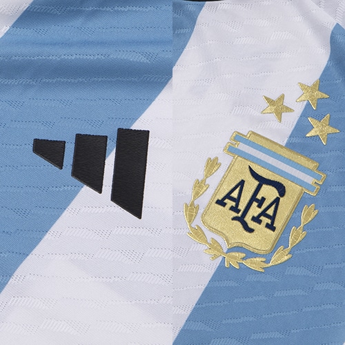 2022 アルゼンチン代表 HOMEオーセンティックユニフォーム 3S #10 メッシ