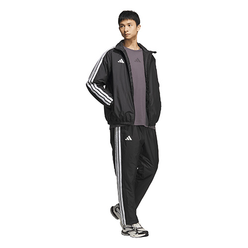 MH スリーストライプ 中綿ウォーマージャケット