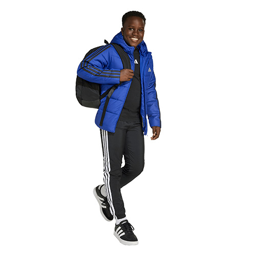 キッズ エッセンシャルズ スリーストライプス 中わた入りジャケット