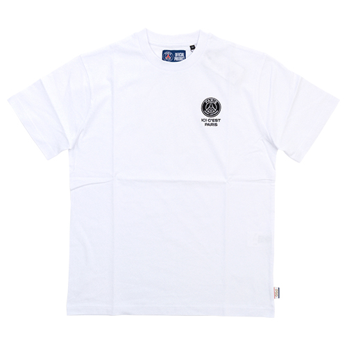 パリSG バック フラワーエンブレム 半袖Tシャツ