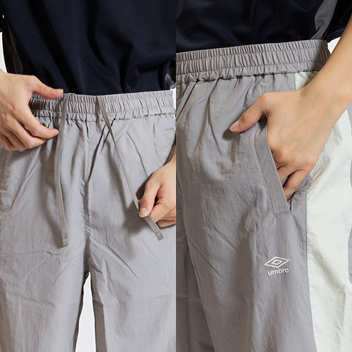 AWAY DAYS ナイロンウーブンロングパンツ