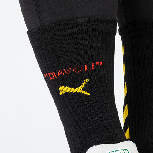 24-25 ACミラン×Off-White 4th グラフィッククルーソックス