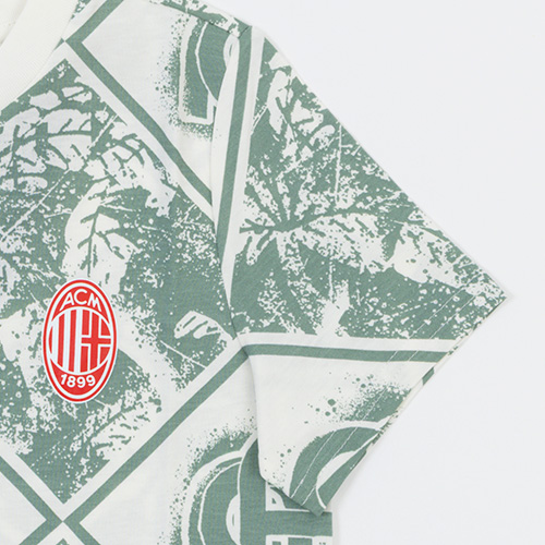 ジュニア ACミラン FTBLCULTURE AOP Tシャツ