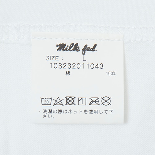 2023 FC東京 MILKFED.コラボTシャツ ポップロゴ WHT