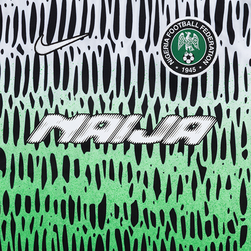 ナイジェリア x スローン ジュニア Dri-FIT ショートスリーブ サッカートップス