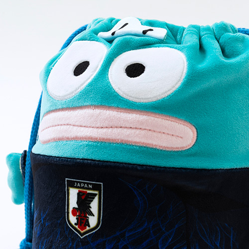 サンリオ ポムポムプリン おすわり巾着サッカー日本代表Ver.