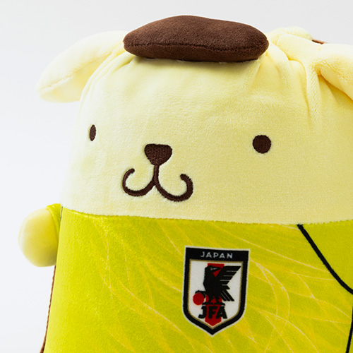 サンリオ ハンギョドン おすわり巾着サッカー日本代表Ver.