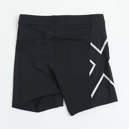 CORE COMP 1/2 SHORTS BLK/SIL