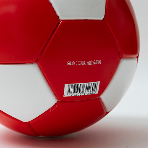 KAMO×NAIJEL GRAPH ミニボール OB-26KM01-RED-NS／サッカーショップKAMO