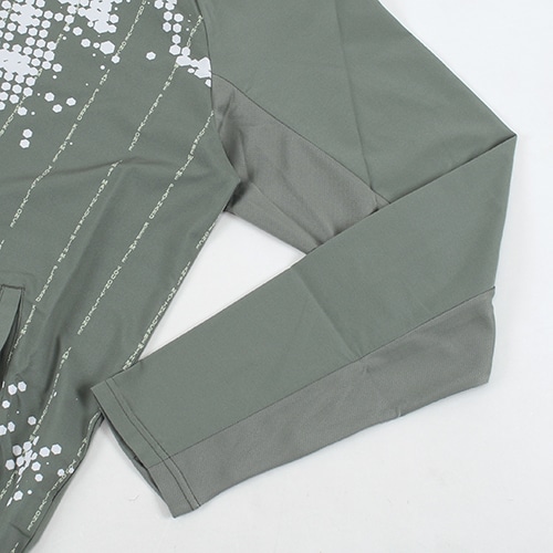 Presser ｽﾄﾚｯﾁｳｲﾝﾄﾞﾌﾙｼﾞｯﾌﾟﾊﾟｰｶｰ Olive dra