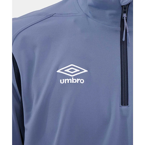 THE THIRD ウォームアップハーフジップトップ