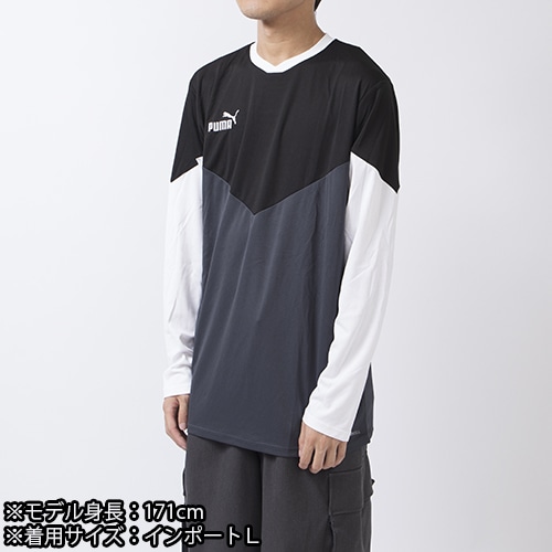 INDIVIDUAL RETRO TR LSシャツ