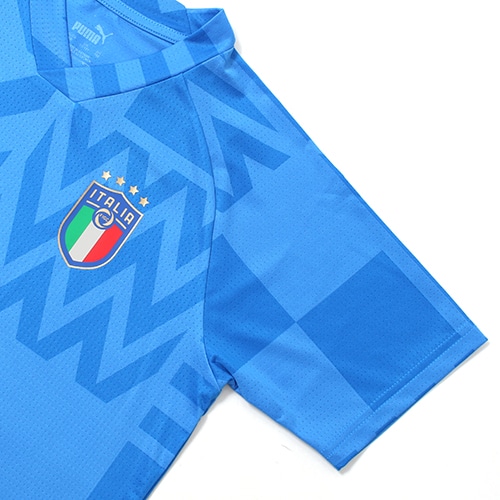 2022 イタリア代表 HOME プレマッチ SSシャツ JR