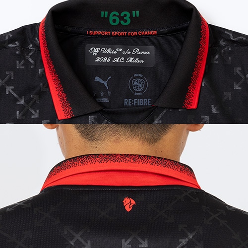 24-25 ACミラン×Off-White 4th ユニフォーム