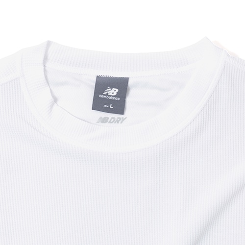 Black Out Collection ポリワッフルロングスリーブシャツ