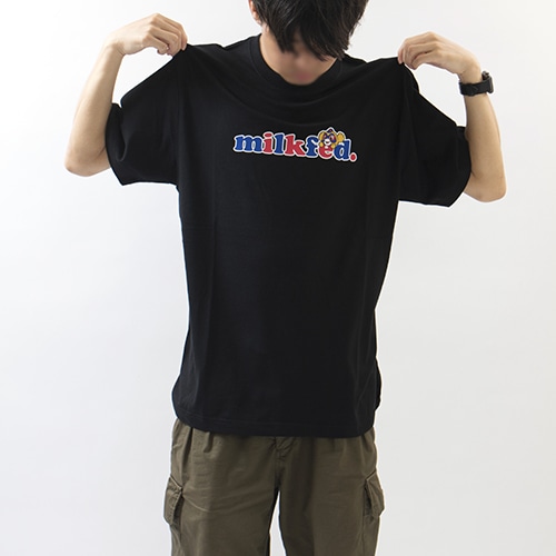 2023 FC東京 MILKFED.コラボTシャツ ポップロゴ BLK