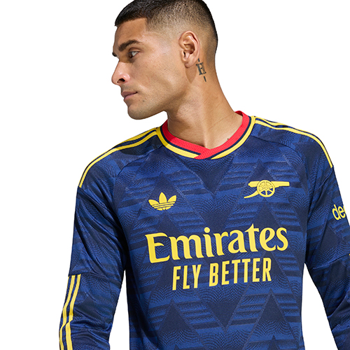 【先行発売】26-27 アーセナル AWAY オーセンティック長袖ユニフォーム