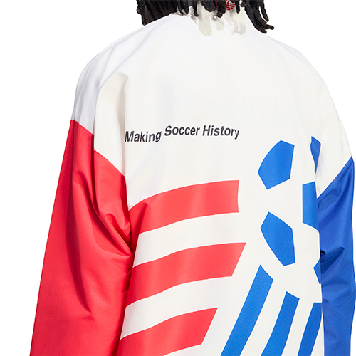 Graphic Woven Track Top