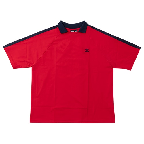 AWAY DAYS フィールテック衿付きワイドプラクティスシャツ