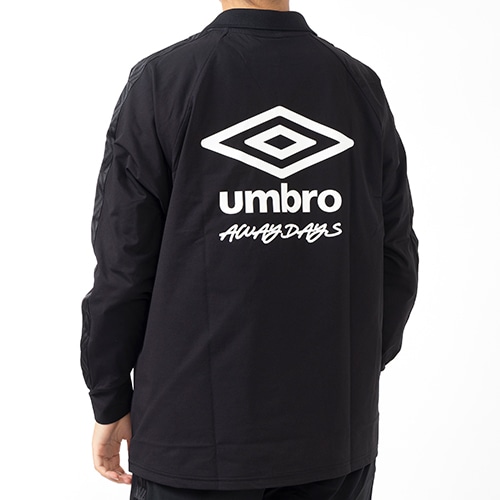 AWAY DAYS フィールテック衿付き長袖ワイドプラクティスシャツ