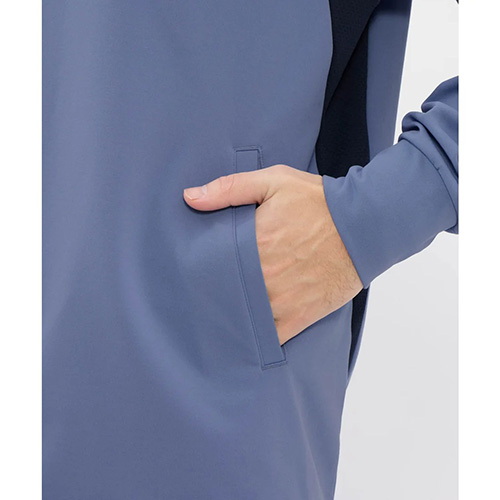 THE THIRD ウォームアップハーフジップトップ