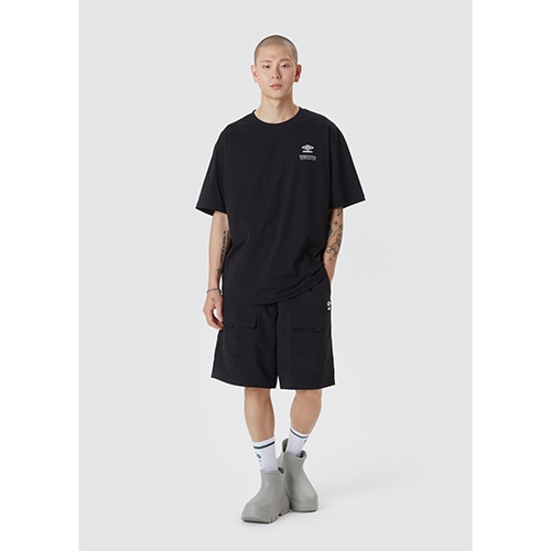 BACK LETTERING SHORT SLEEVE SHIRT