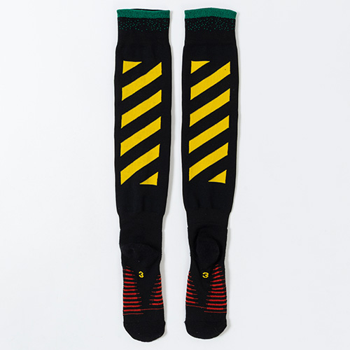 24-25 ACミラン×Off-White 4th グラフィックソックス