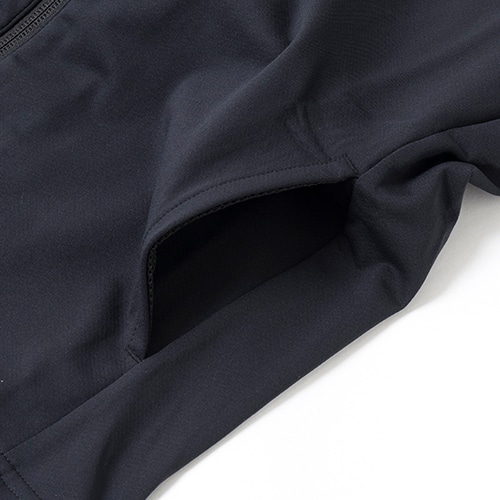 ジュニア Black Out Collection フルジップジャージジャケット