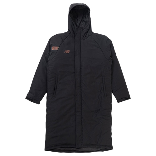 Black Out Collection パデッドロングコート
