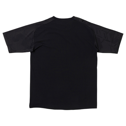 Black Out ジャガードメッシュニットショートスリーブTシャツ