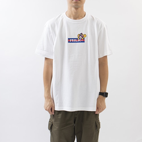 2023 FC東京 MILKFED.コラボTシャツ ボックスロゴ WHT