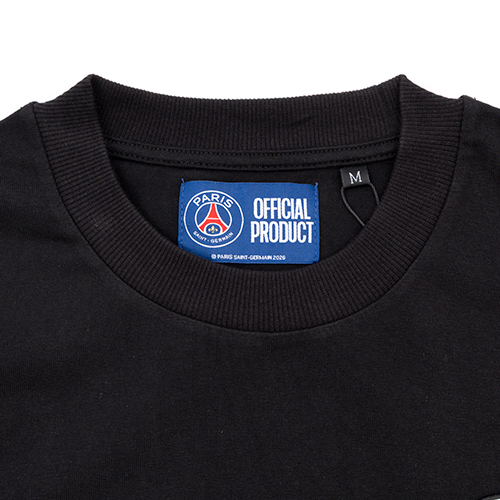 パリSG バック フラワーエンブレム 半袖Tシャツ