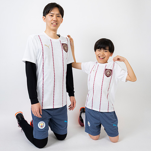 ジュニア 24-25 マンチェスター・シティ プレマッチシャツ