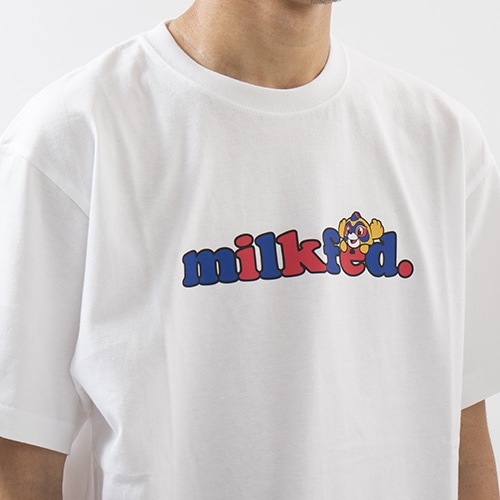 2023 FC東京 MILKFED.コラボTシャツ ポップロゴ WHT