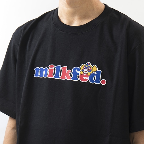 2023 FC東京 MILKFED.コラボTシャツ ポップロゴ BLK